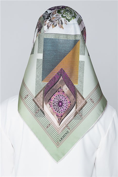 Armine Twill İpek Eşarp 20Ya8312 86