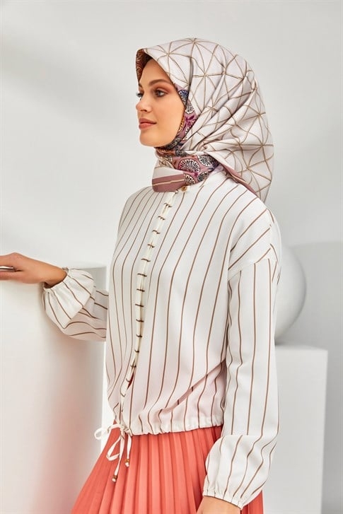Armine Twill İpek Eşarp 20Ya8313 32