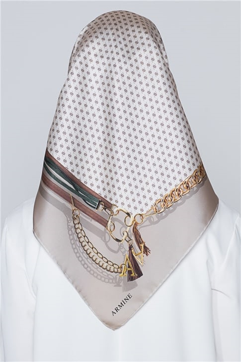 Armine Twill İpek Eşarp 20Ya8314 35