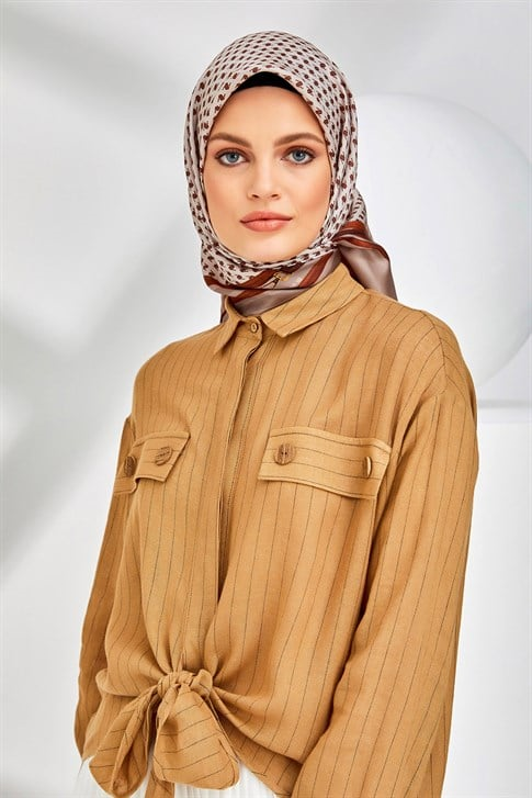 Armine Twill İpek Eşarp 20Ya8314 80