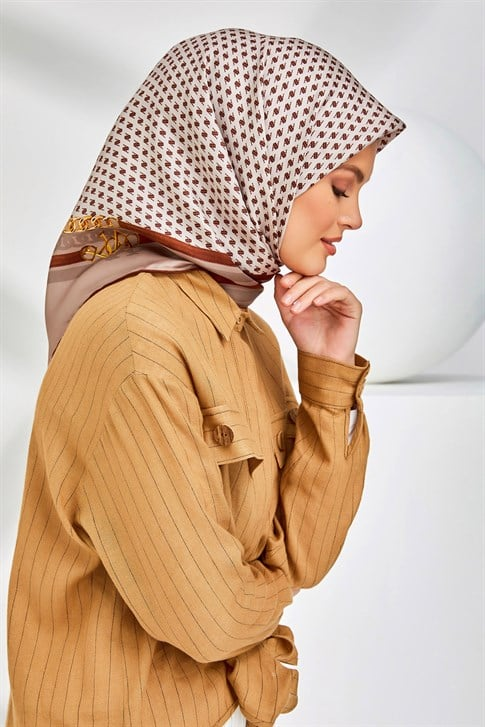 Armine Twill İpek Eşarp 20Ya8314 80