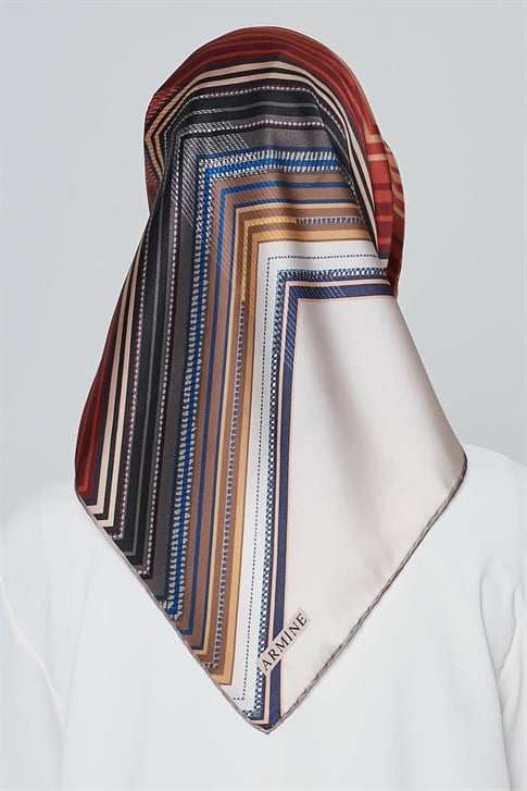 Armine Twill İpek Eşarp 20Ya8317 33