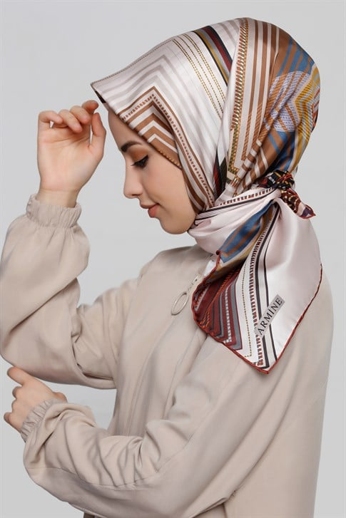 Armine Twill İpek Eşarp 20Ya8317 80