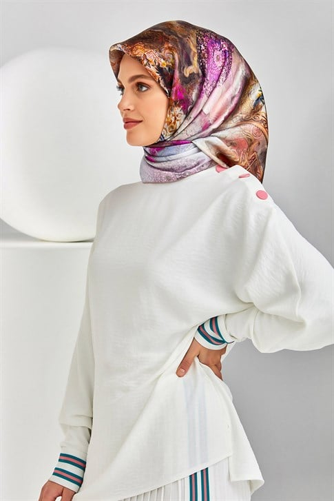 Armine Twill İpek Eşarp 20Ya8318 03