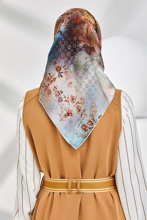 Armine Twill İpek Eşarp 20Ya8318 04