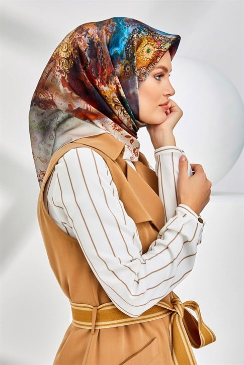 Armine Twill İpek Eşarp 20Ya8318 04