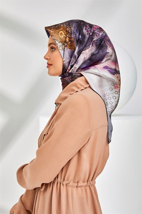 Armine Twill İpek Eşarp 20Ya8318 86