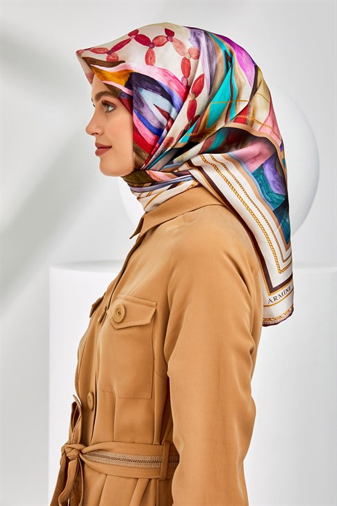 Armine Twill İpek Eşarp 20Ya8319 31