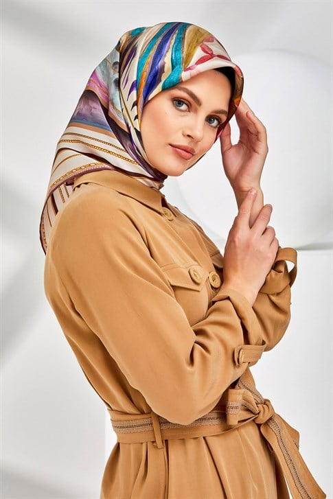 Armine Twill İpek Eşarp 20Ya8319 31