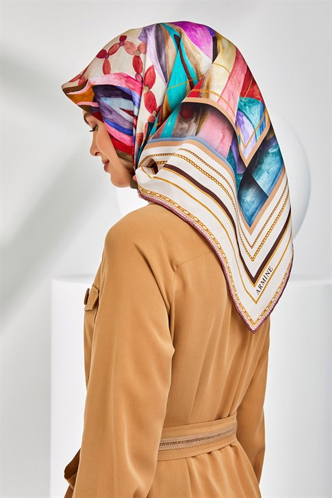 Armine Twill İpek Eşarp 20Ya8319 31