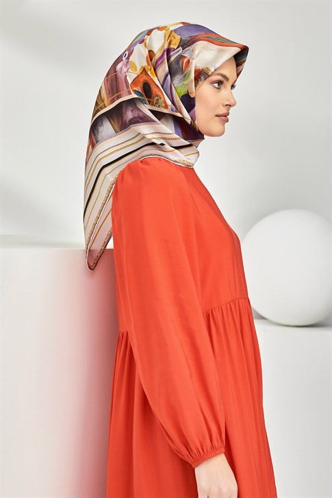 Armine Twill İpek Eşarp 20Ya8319 33
