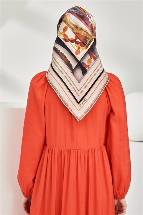 Armine Twill İpek Eşarp 20Ya8319 33
