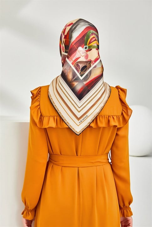 Armine Twill İpek Eşarp 20Ya8319 37