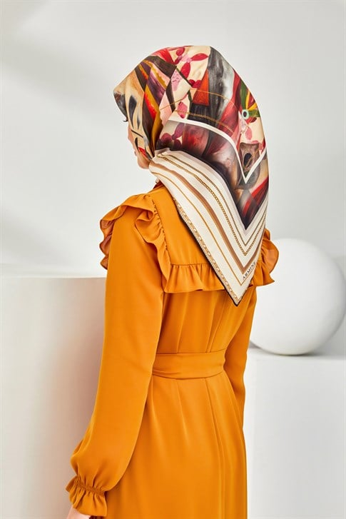 Armine Twill İpek Eşarp 20Ya8319 37