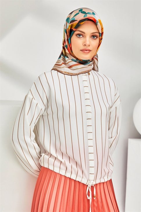 Armine Twill İpek Eşarp 20Ya8319 39