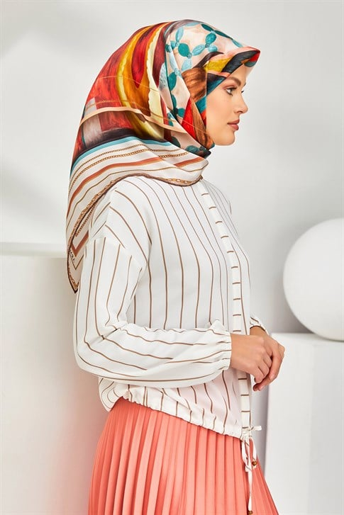 Armine Twill İpek Eşarp 20Ya8319 39