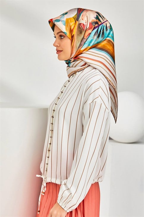 Armine Twill İpek Eşarp 20Ya8319 39