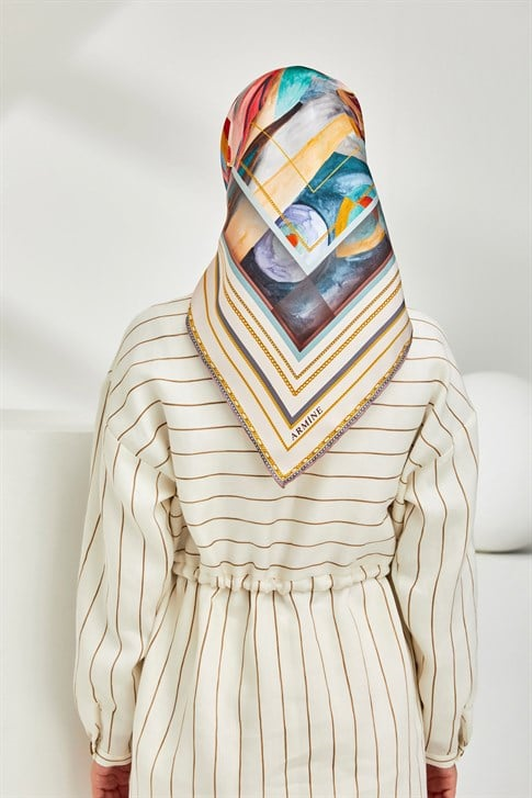 Armine Twill İpek Eşarp 20Ya8319 80