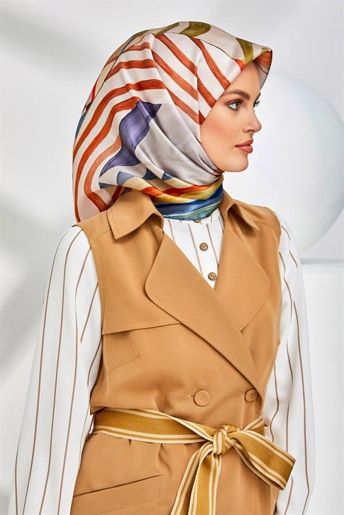 Armine Twill İpek Eşarp 20Ya8320 04