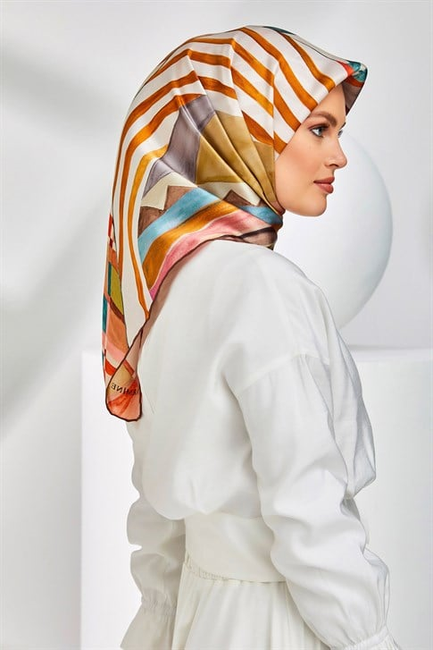 Armine Twill İpek Eşarp 20Ya8320 06