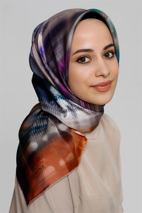 Armine Twill İpek Eşarp 20Ya8323 03