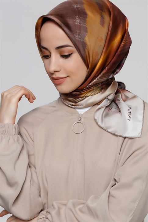 Armine Twill İpek Eşarp 20Ya8323 35