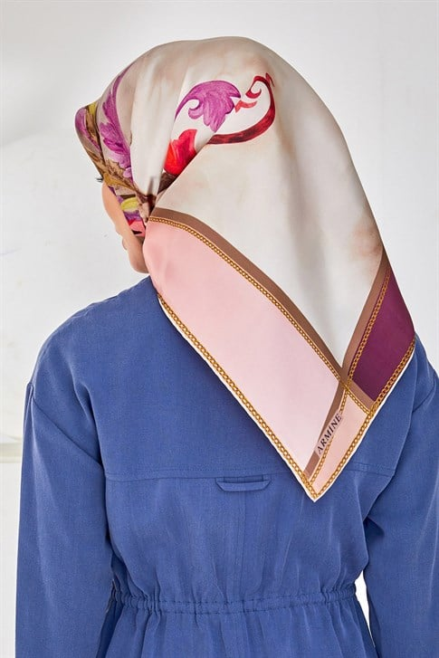 Armine Twill İpek Eşarp 20Ya8327 01