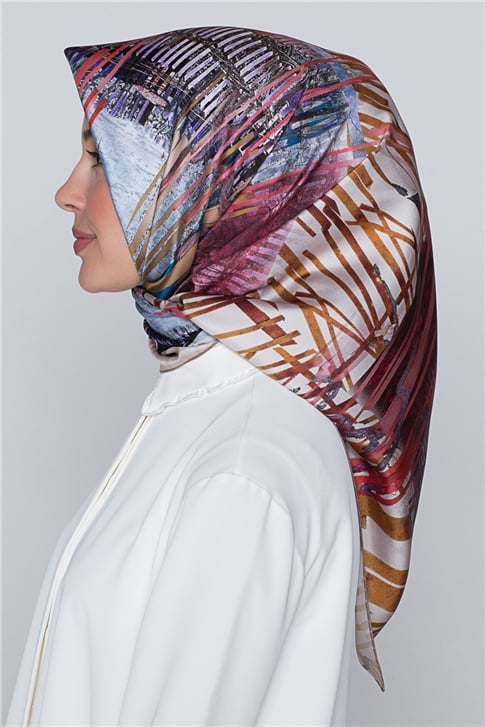 Armine Twill İpek Eşarp 20Ya8331 02