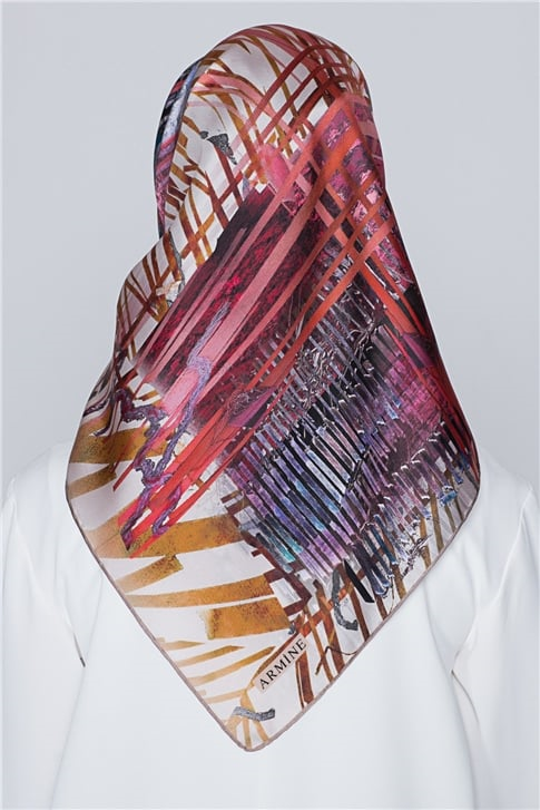 Armine Twill İpek Eşarp 20Ya8331 02