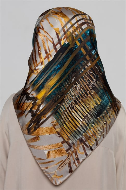 Armine Twill İpek Eşarp 20Ya8331 34