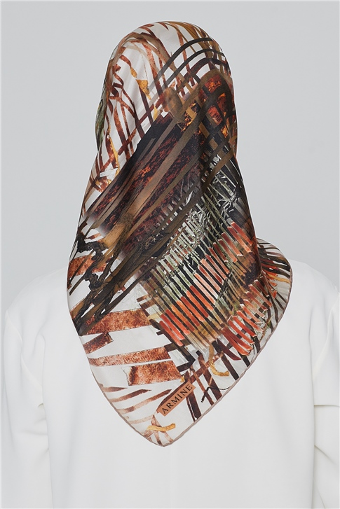 Armine Twill İpek Eşarp 20Ya8331 36