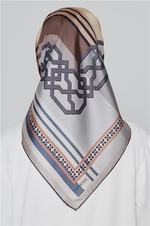 Armine Twill İpek Eşarp 20Ya8334 32