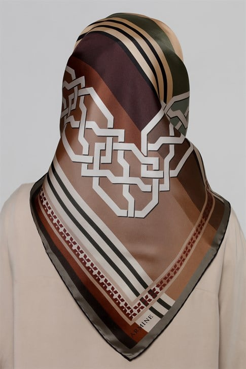 Armine Twill İpek Eşarp 20Ya8334 43