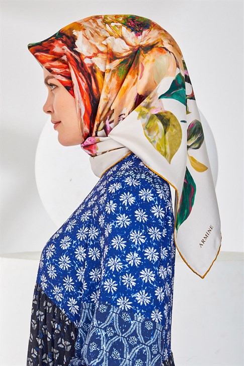 Armine Twill İpek Eşarp 20Ya8335 32