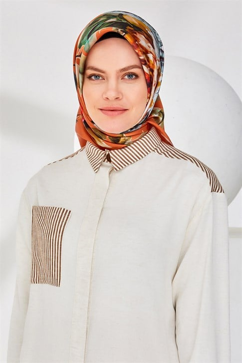 Armine Twill İpek Eşarp 20Ya8335 36