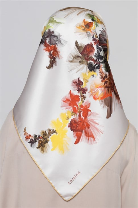 Armine Twill İpek Eşarp 20Ya8337 05