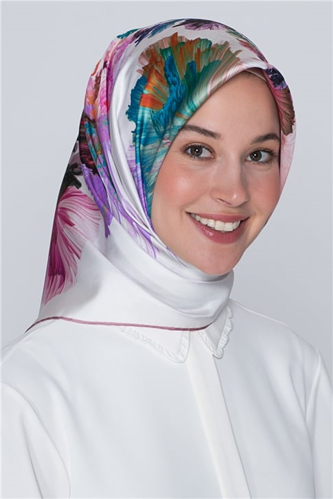 Armine Twill İpek Eşarp 20Ya8337 08