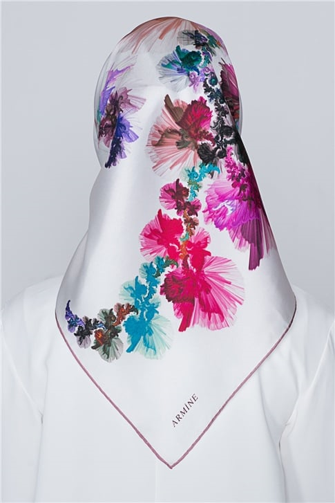 Armine Twill İpek Eşarp 20Ya8337 08