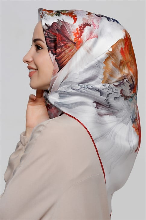 Armine Twill İpek Eşarp 20Ya8337 81