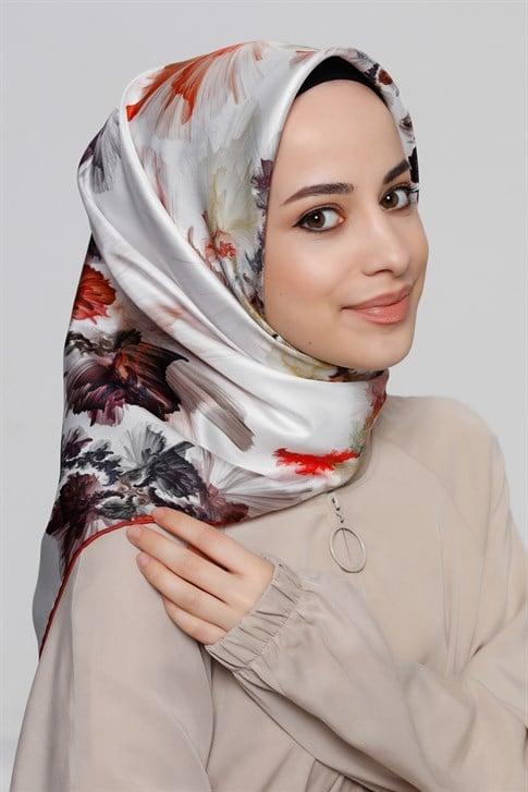 Armine Twill İpek Eşarp 20Ya8337 81