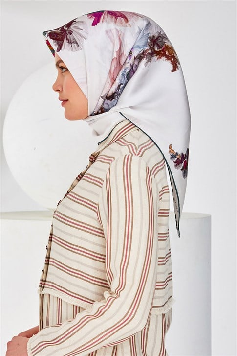 Armine Twill İpek Eşarp 20Ya8337 82