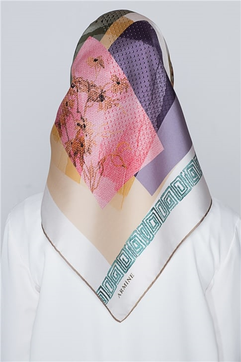 Armine Twill İpek Eşarp 20Ya8343 02
