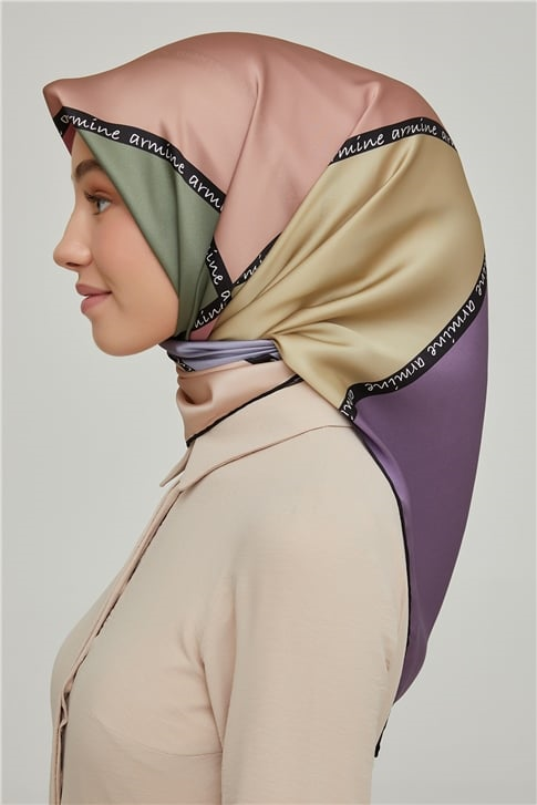 Armine Twill İpek Eşarp 21Ka8600 02