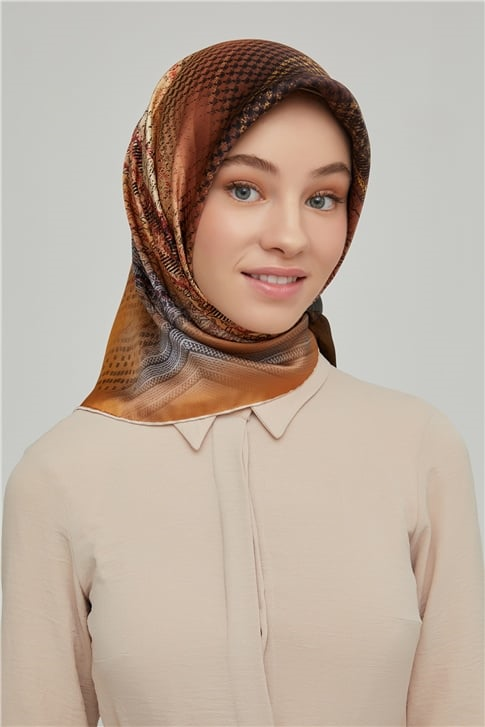 Armine Twill İpek Eşarp 21Ka8602 34