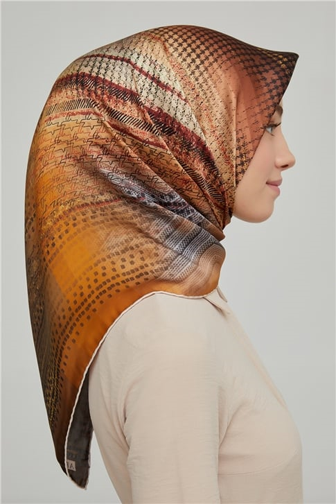 Armine Twill İpek Eşarp 21Ka8602 34