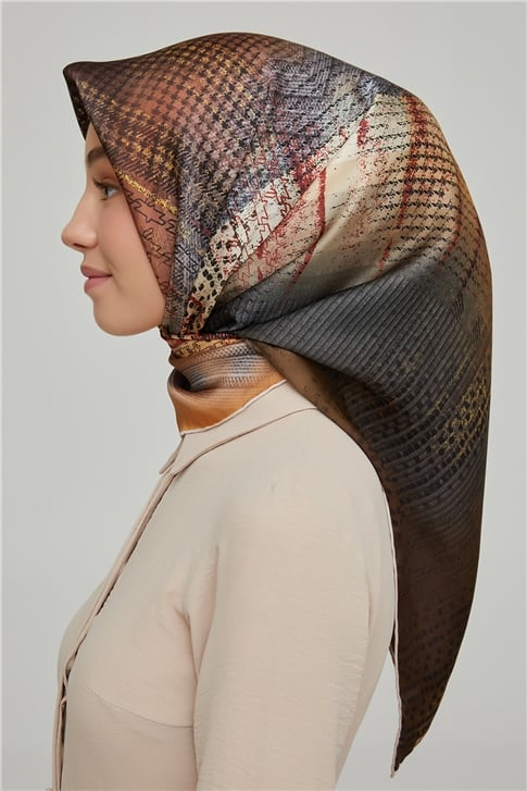 Armine Twill İpek Eşarp 21Ka8602 34