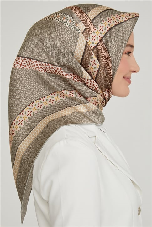 Armine Twill İpek Eşarp 21Ka8603 07