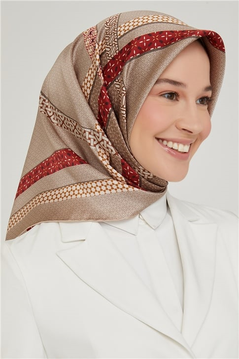 Armine Twill İpek Eşarp 21Ka8603 08