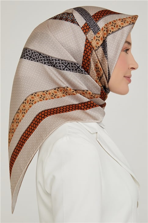Armine Twill İpek Eşarp 21Ka8603 33