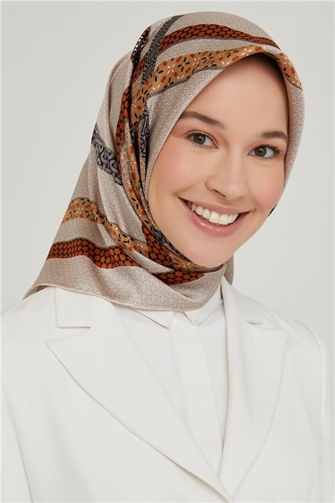 Armine Twill İpek Eşarp 21Ka8603 33